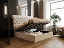 Neo Chesterfield Sleigh Bed
