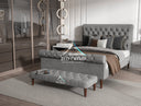 Asti Chesterfield Upholstered Footstool