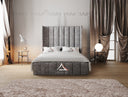 High Headboard Casey Winged Bed - Bed Creed