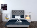 Lawrence Winged Bed